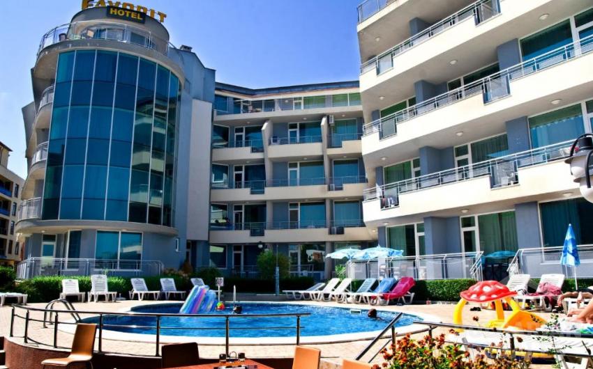 Dwupokojowe mieszkanie, 65 m² w apart hotelu „Favorit”, Słoneczny Brzeg - Фото1