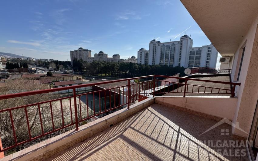 Mezzanine s 2 spálňami, výhľad na more, komplex „Green Fort“ - Фото6