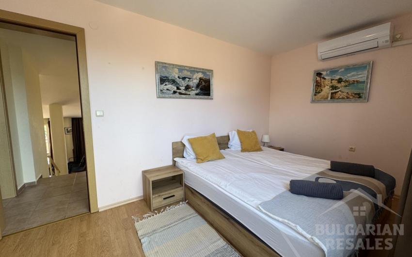 Mezzanine s 2 spálňami, výhľad na more, komplex „Green Fort“ - Фото10