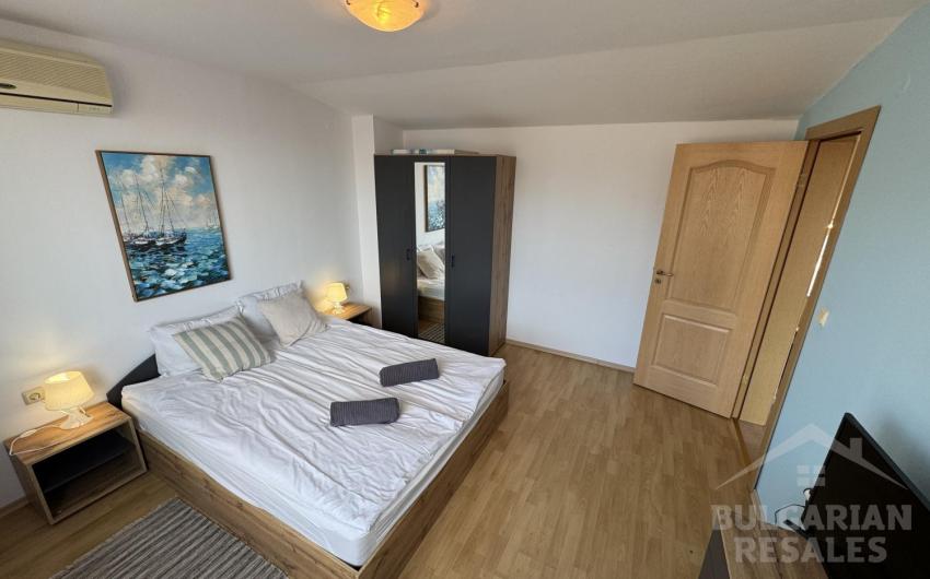 Mezzanine s 2 spálňami, výhľad na more, komplex „Green Fort“ - Фото8