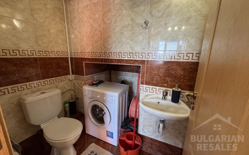 Mezzanine s 2 spálňami, výhľad na more, komplex „Green Fort“ - Фото11