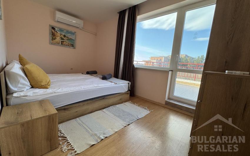 Mezzanine s 2 spálňami, výhľad na more, komplex „Green Fort“ - Фото9