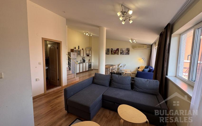 Mezzanine s 2 spálňami, výhľad na more, komplex „Green Fort“ - Фото2