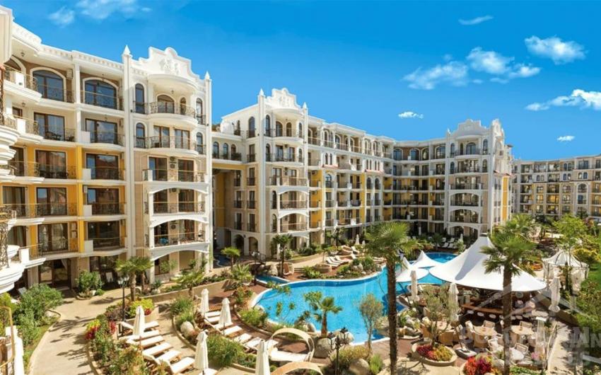 Apartament z designerskim wnętrzem, kompleks „Harmony Suites Dream Park” - Фото12