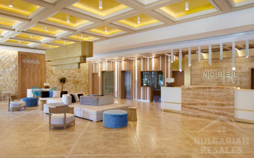 Kup apartament z designerskim remontem, apartamentowiec „Nobel”, kurort Słoneczny Brzeg. - Фото17