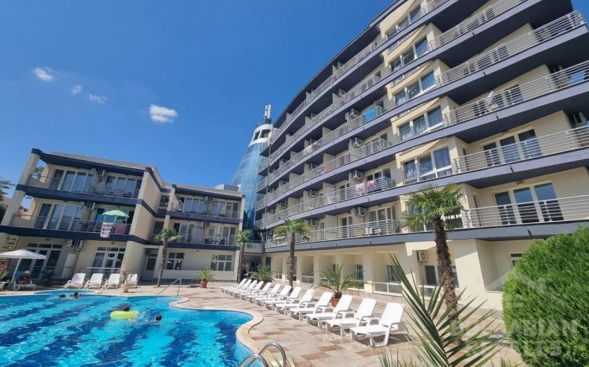 Студио с нова мебел и спален кът, Слънчев бряг - Снимка 12