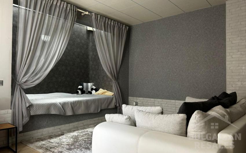 Двухэтажный апартамент, 3 комнаты, вид на бассейн, комплекс 