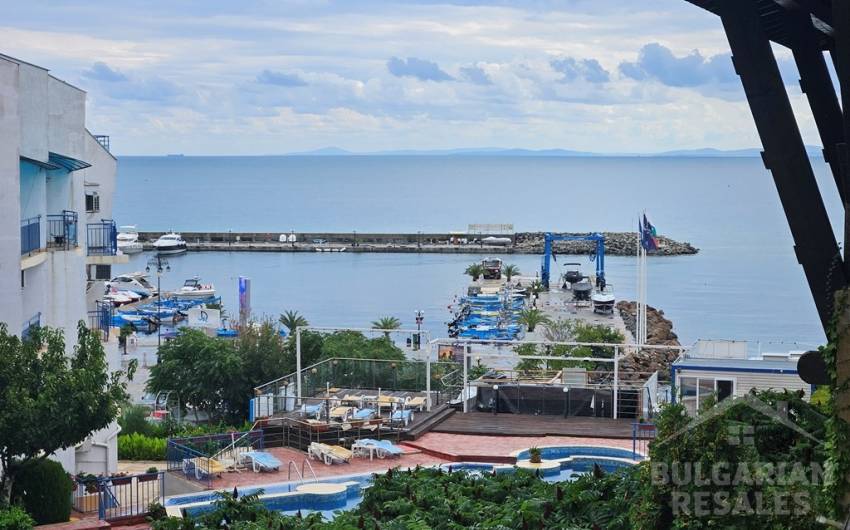 Вид на море, престижная локация, апартамент с 1 спальней, Свети Влас ID: 6004 - Фото 1