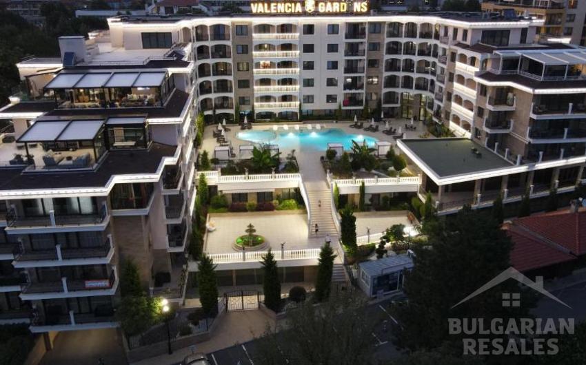 Современная студия с ремонтом, вид на море, комплекс 