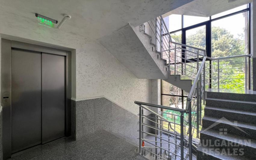 Современная студия с ремонтом, вид на море, комплекс 