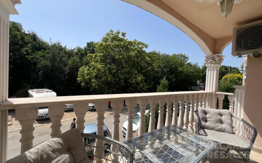 Современная студия с ремонтом, вид на море, комплекс 