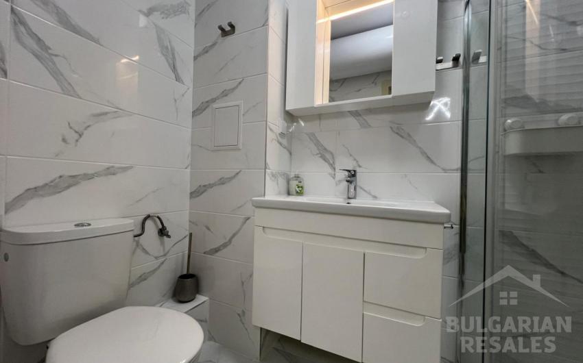 Современная студия с ремонтом, вид на море, комплекс 