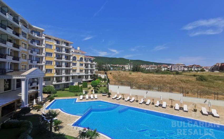 Apartament z 1 sypialnią, centralnym ogrzewaniem, ekskluzywny kompleks „Villa Florence” - Фото16