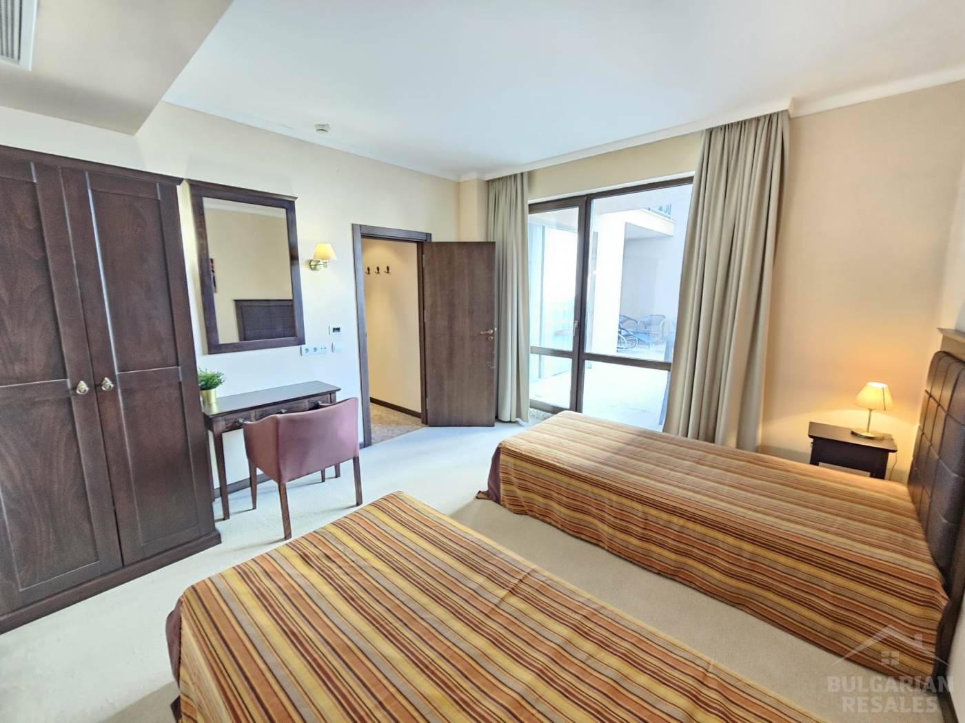 Просторный апартамент с 2 спальнями и 2 санузлами в комплексе Barcelo Royal Beach, Солнечный Берег ID: 6150 - Фото 12