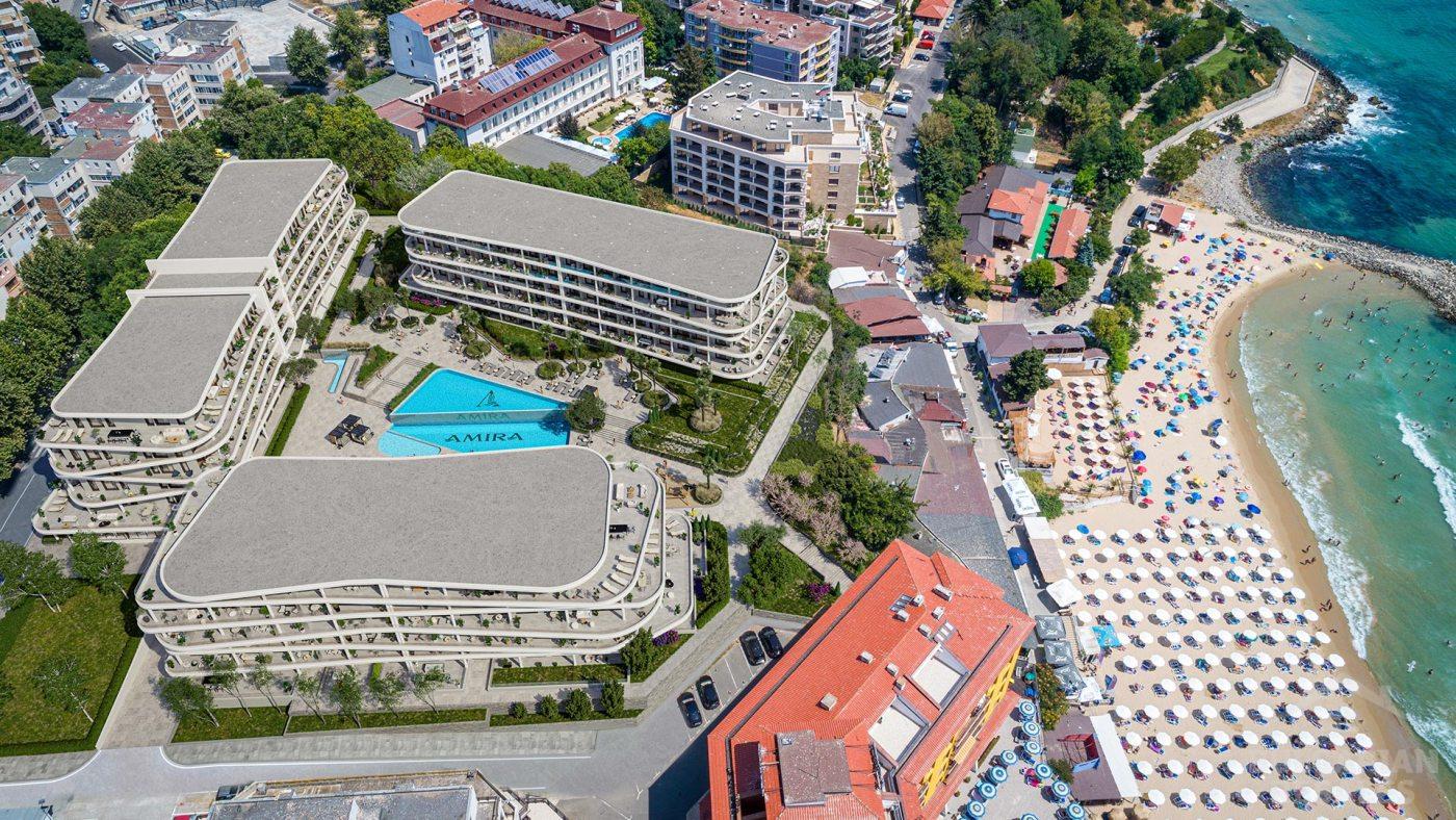 Kompleks tuż przy plaży w Nesebrze, 2 sypialnie, duży taras ID: 5900 - Фото4