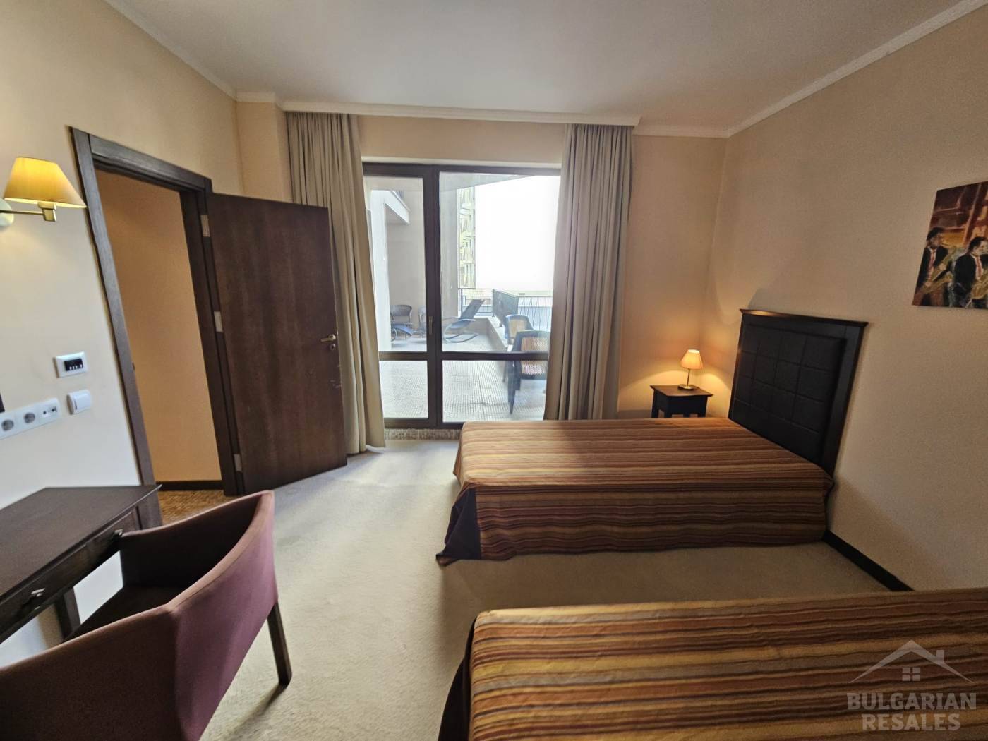 Просторный апартамент с 2 спальнями и 2 санузлами в комплексе Barcelo Royal Beach, Солнечный Берег ID: 6150 - Фото 14