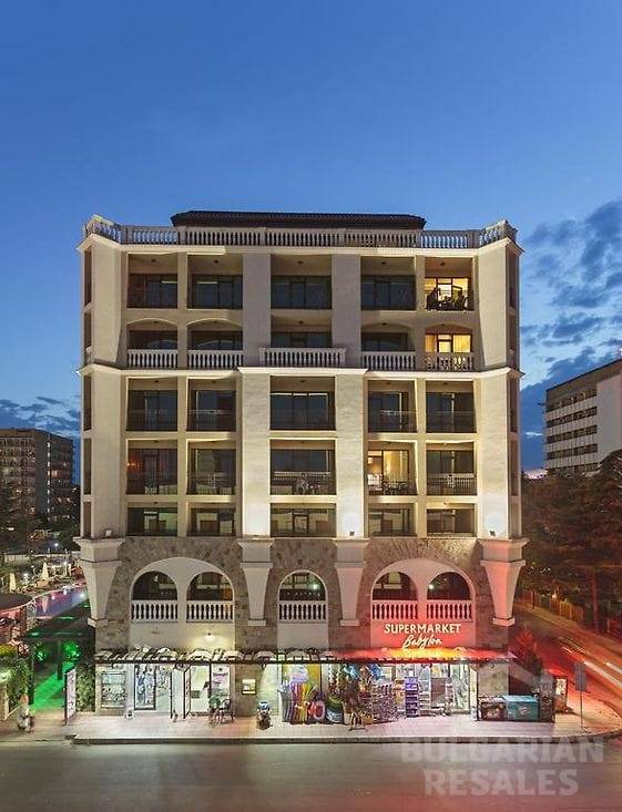 Гледка към морето и басейна, светли стаи, среден етаж, комплекс „Вавилон“ ID: 6017 - Снимка 26