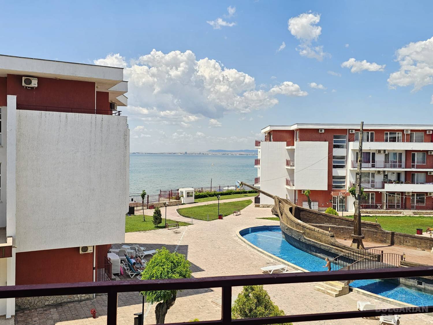 Mieszkanie w kompleksie „Privilege Fort Beach” z widokiem na morze i basen ID: 6392 - Фото2