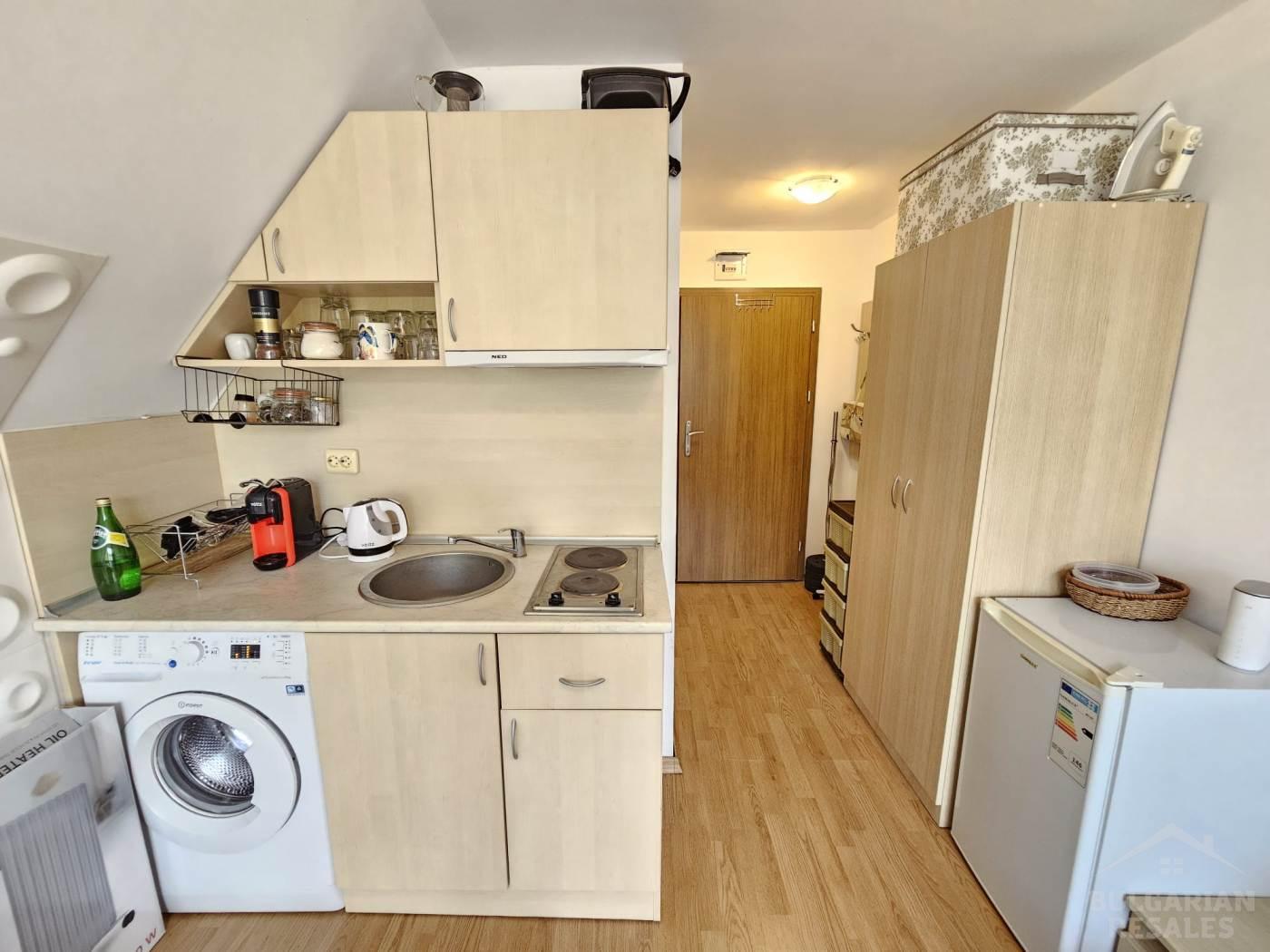 Štúdio v komplexe „Gerber Residence 1“, výhľad na bazén ID: 5877 - Фото3