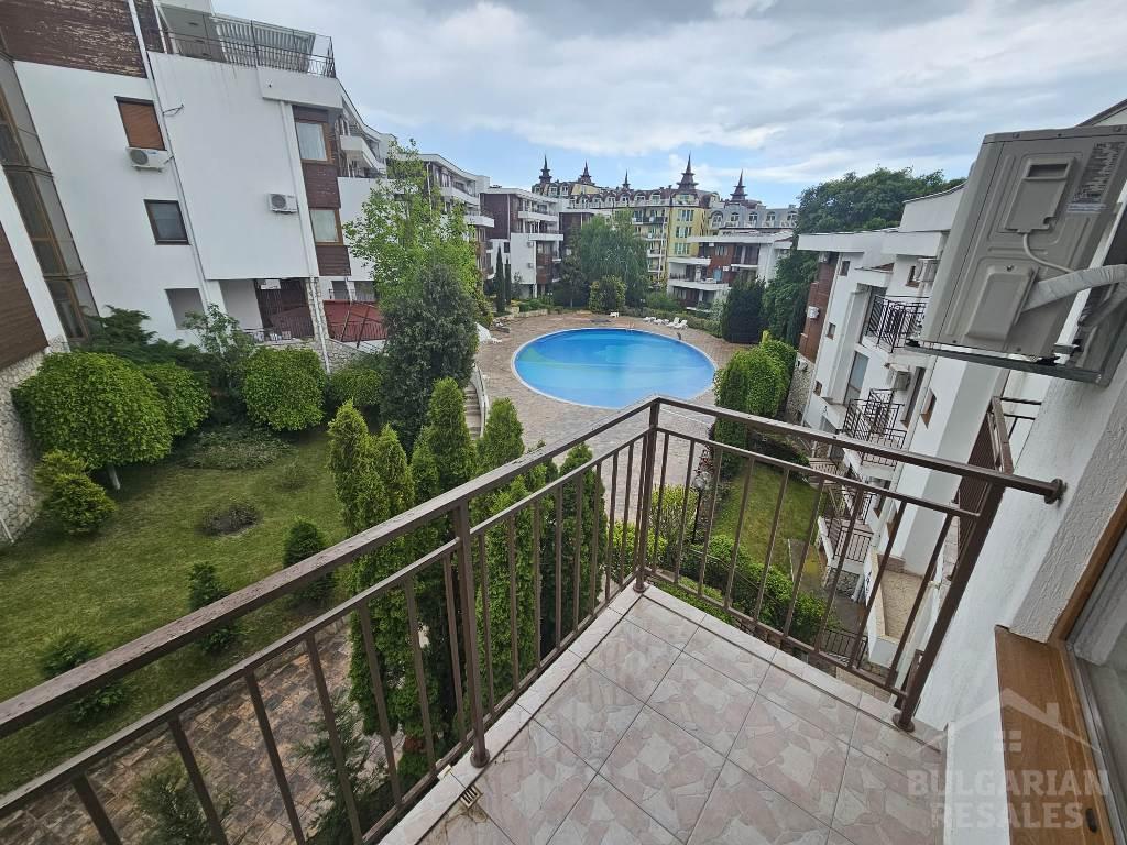 Čelný výhľad na more! Apartmán v „Messambria Fort Beach“ ID: 5114 - Фото11