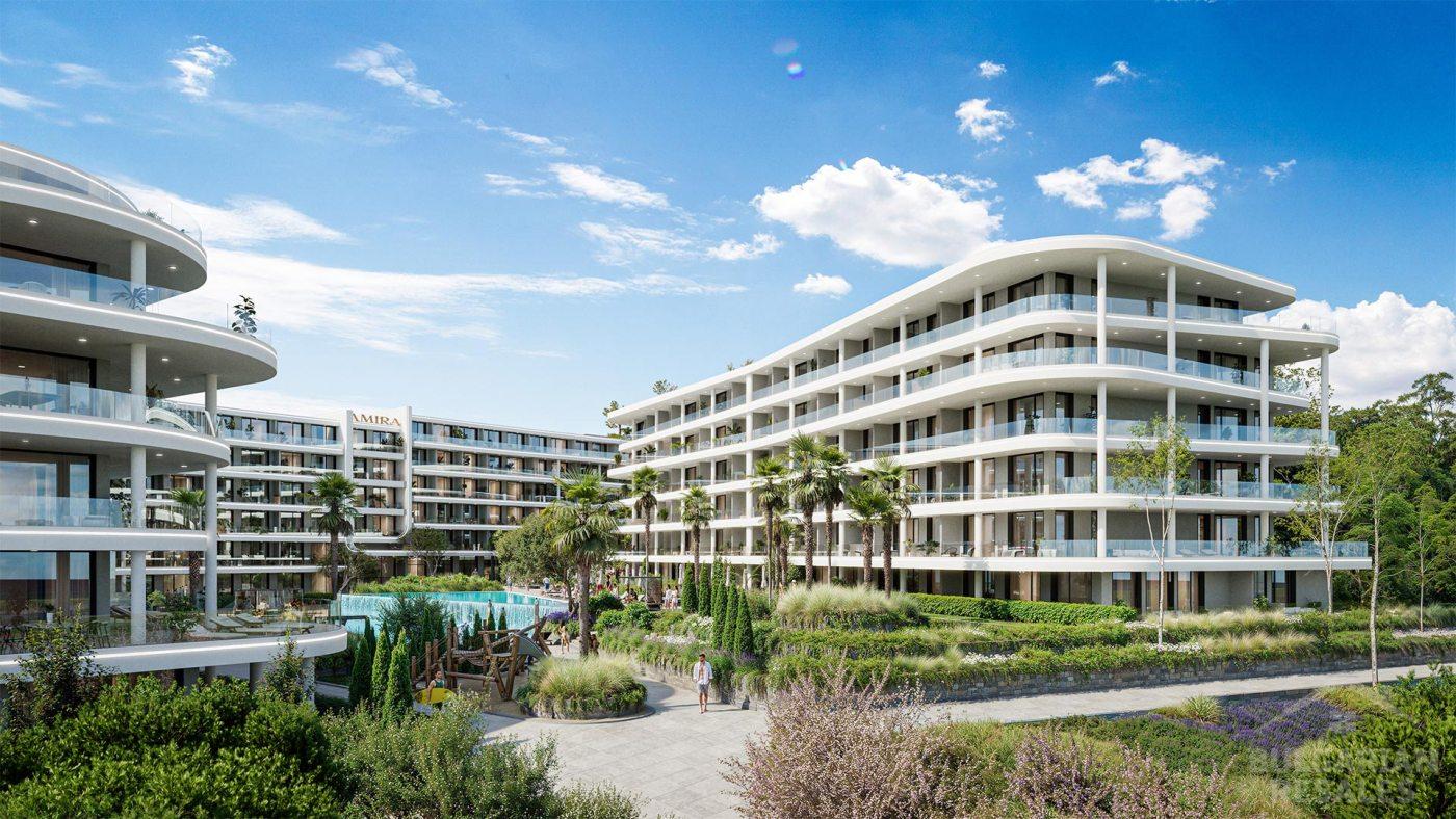 Първа линия! Студио в съвременния комплекс „AMIRA SEA RESIDENCE“ ID: 5898 - Снимка 11