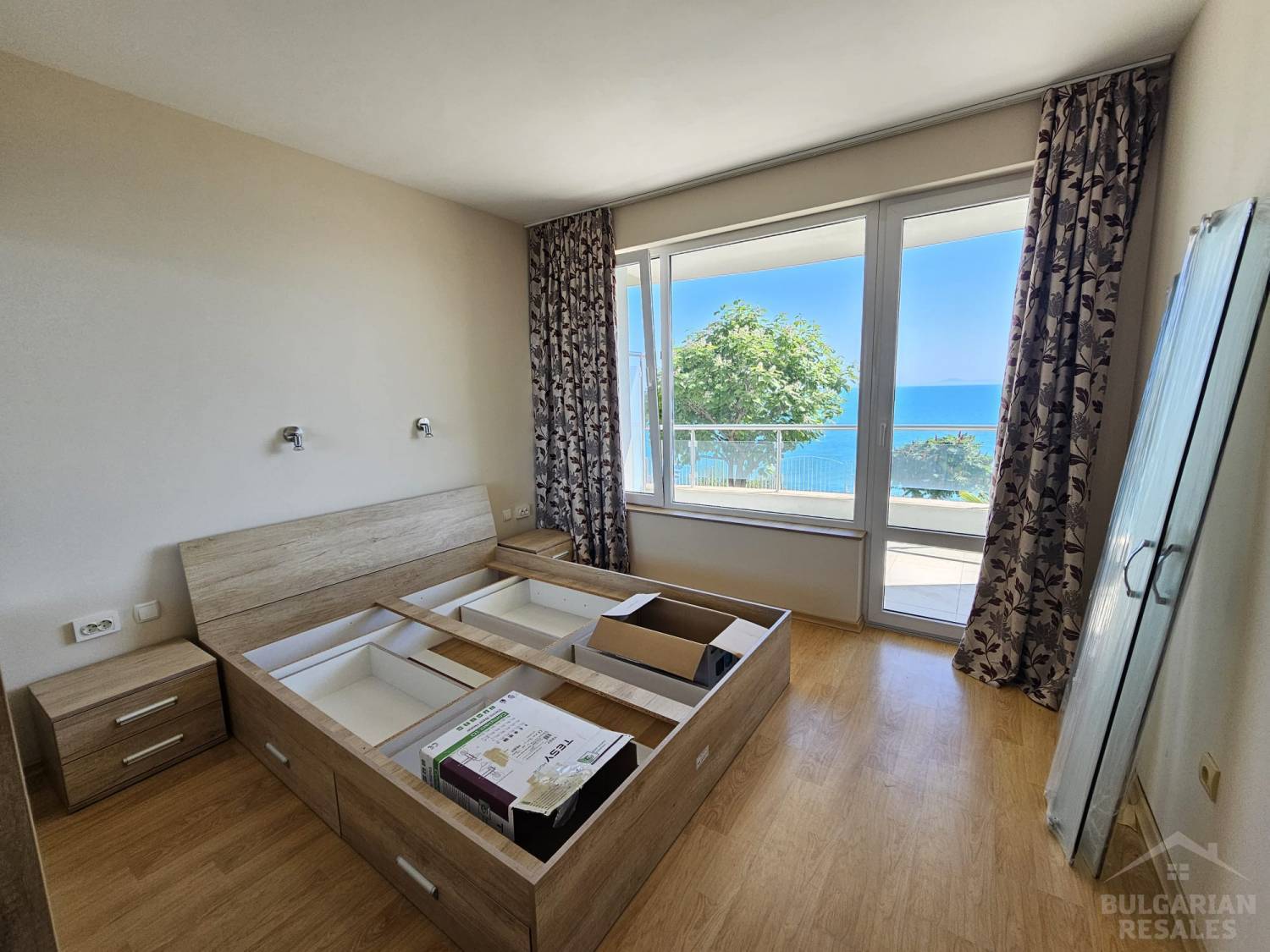 Морская панорама, новая мебель, квартира в Свети Влас ID: 6394 - Фото 10