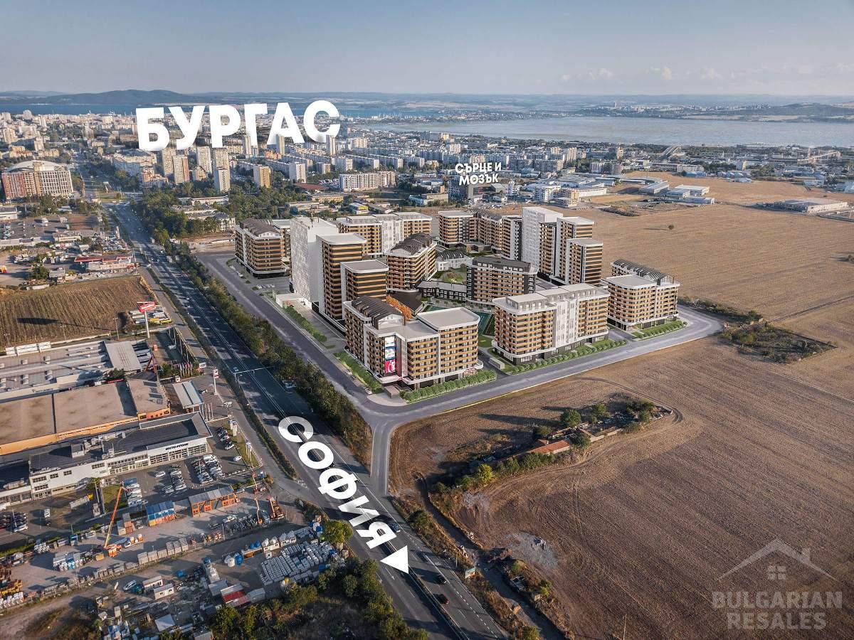 Kúpa novostavby v Burgase - byty v novej štvrti 
