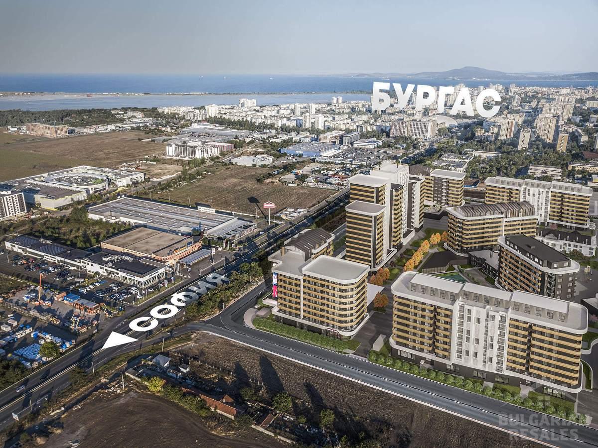 Kúpa novostavby v Burgase - byty v novej štvrti 