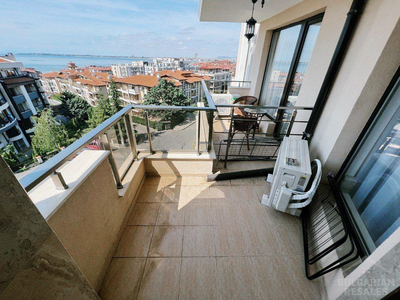 Apartament z 1 sypialnią i widokiem na morze w „Millenium 2” ID: 4881 - Фото8