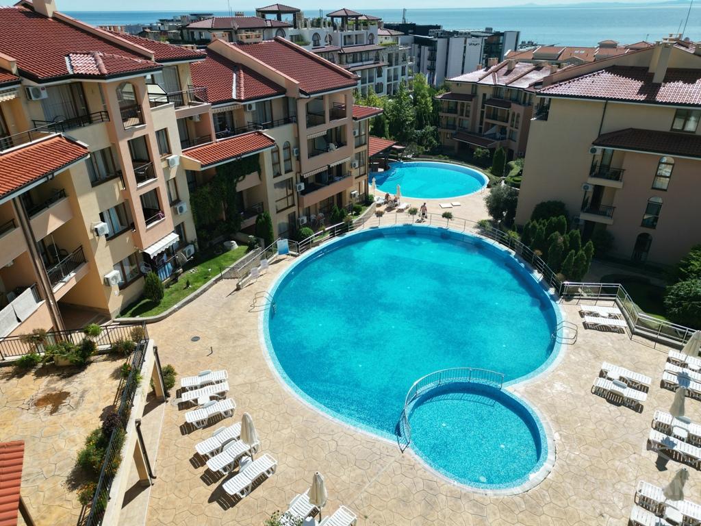 Отличен двустаен апартамент в Свети Влас за постоянно живеене. ID: 5098 - Снимка 1