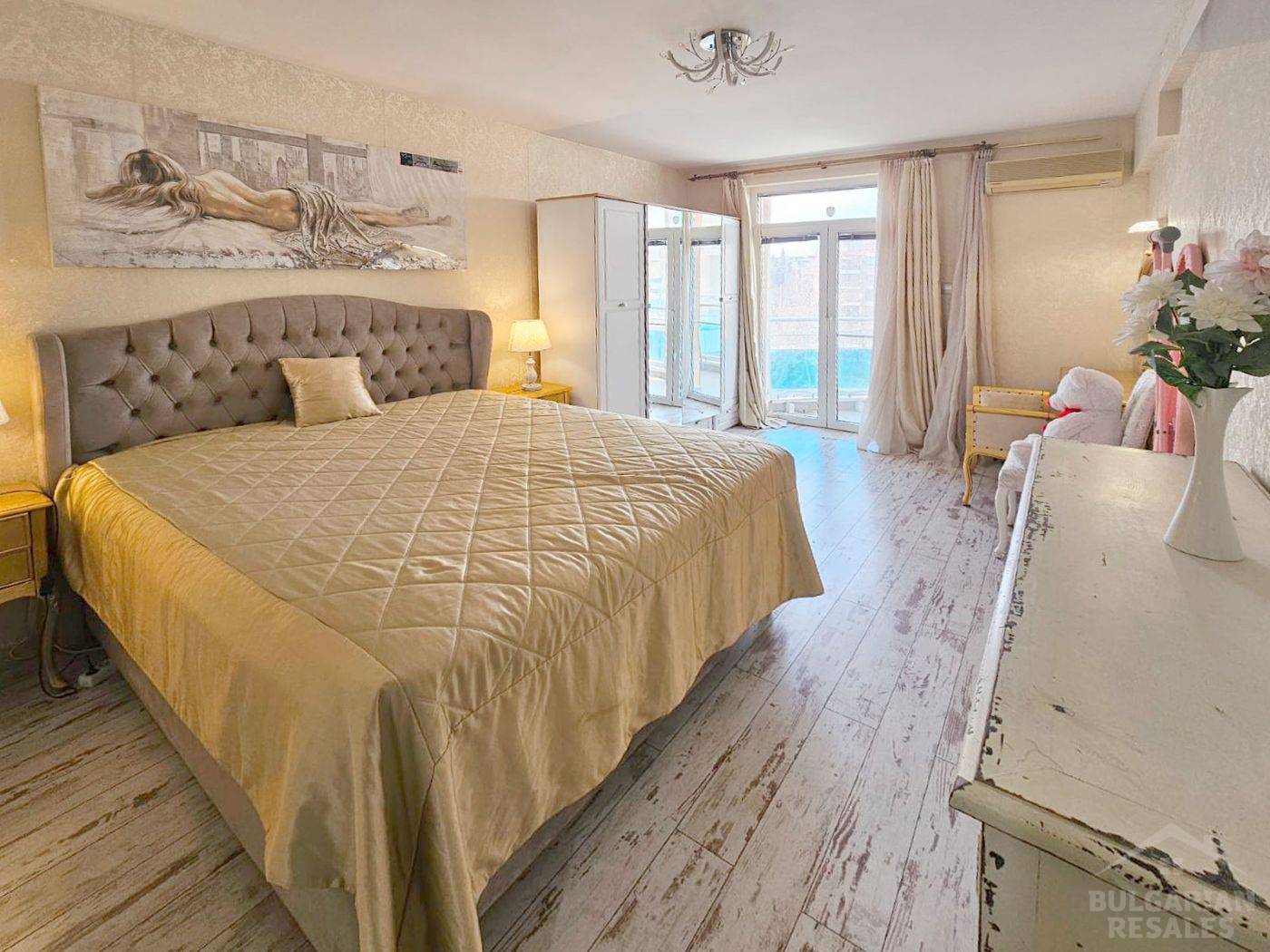 Výhľad na more, moderná rekonštrukcia, 2 spálne, komplex „Oasis“, Ravda ID: 6072 - Фото8