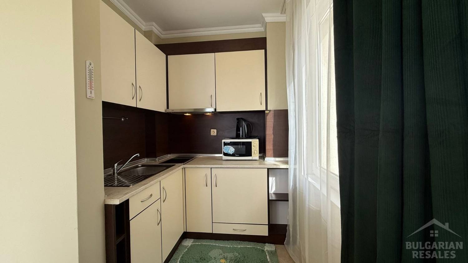 Вид на море! Апартамент с 2 спальнями и камином близко к пляжу, Свети Влас ID: 6082 - Фото 7