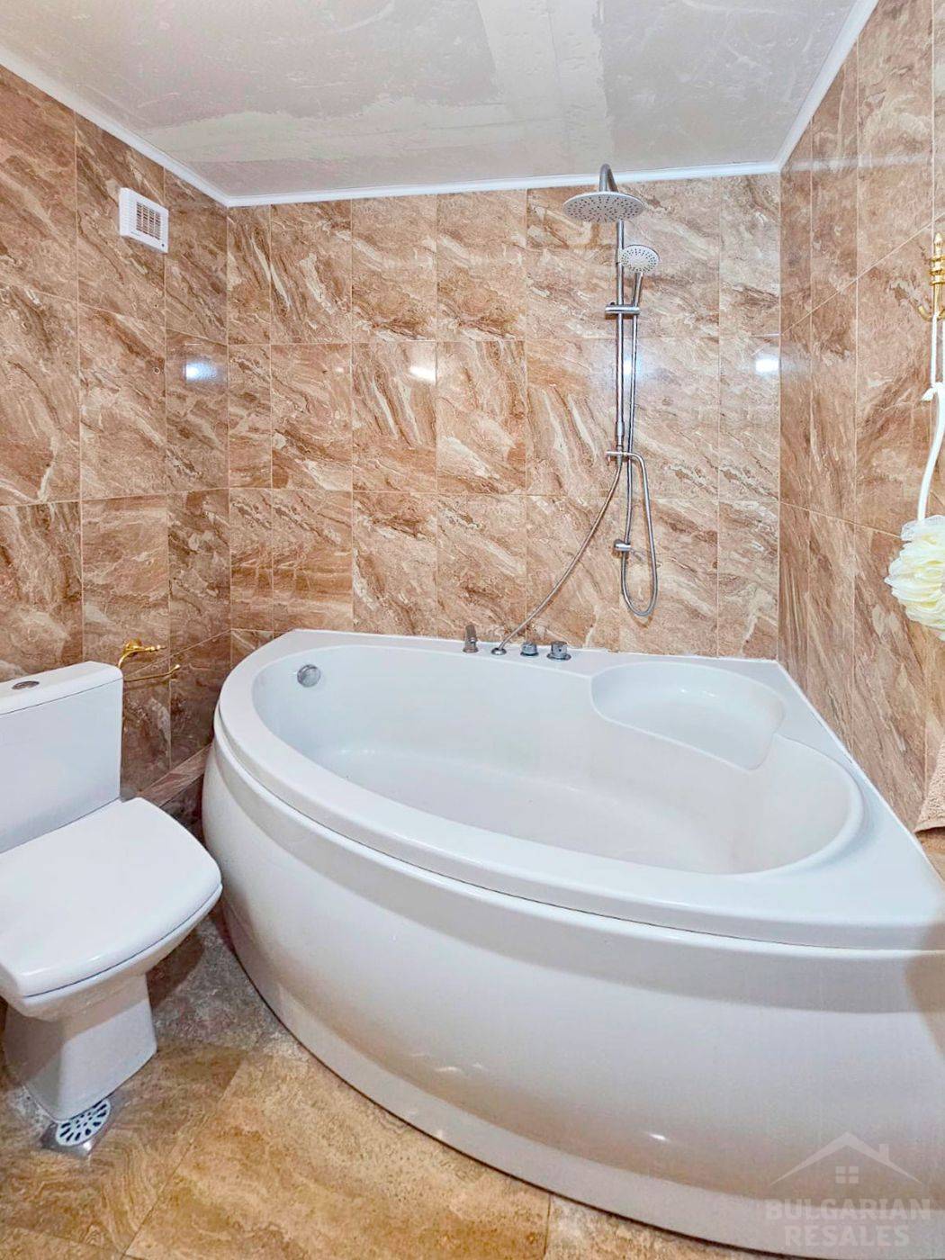 Výhľad na more, moderná rekonštrukcia, 2 spálne, komplex „Oasis“, Ravda ID: 6072 - Фото12