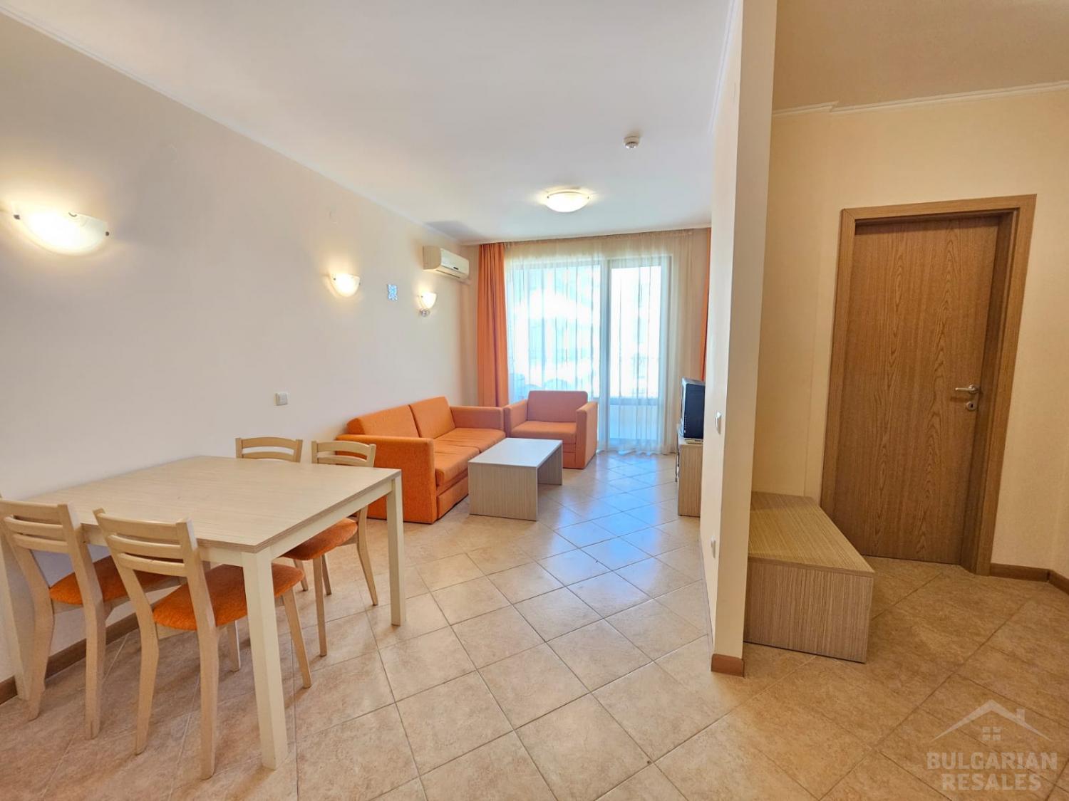 Mieszkanie z widokiem na basen w jednym z najlepszych kompleksów na Słonecznym Brzegu ID: 4205 - Фото6