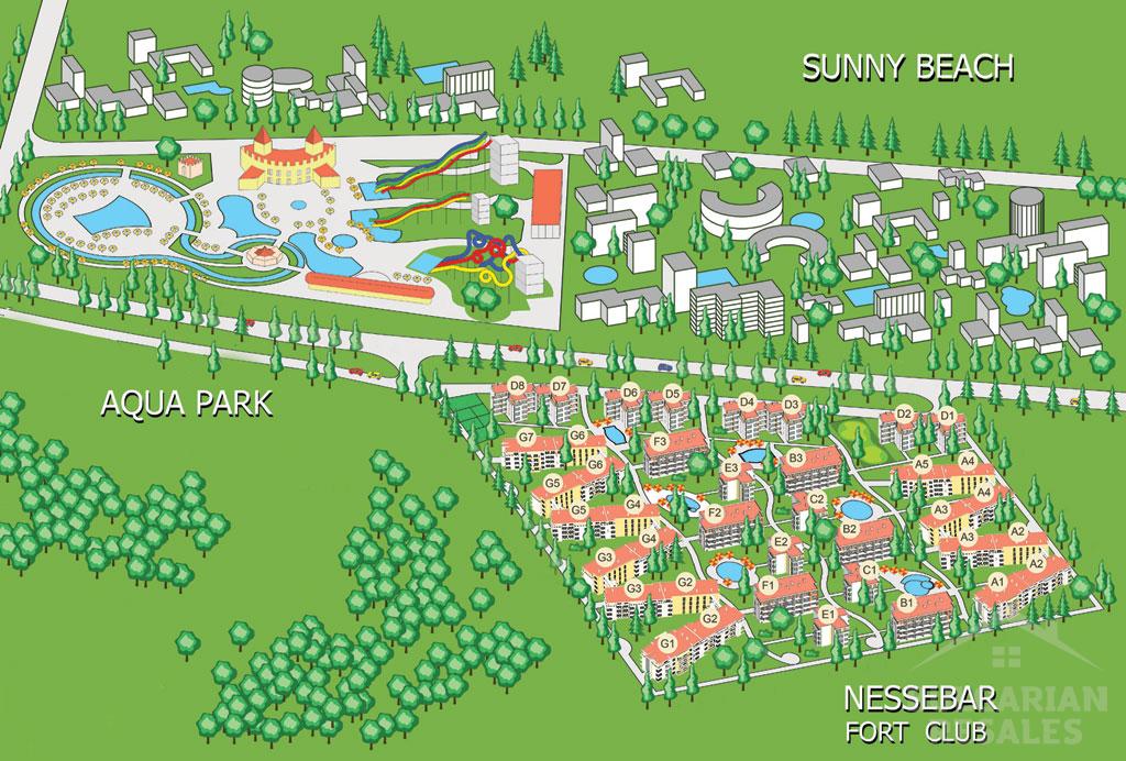 2 rooms in Nesebar Fort Club for 25900 euros! ID: 1061 - Photo 12