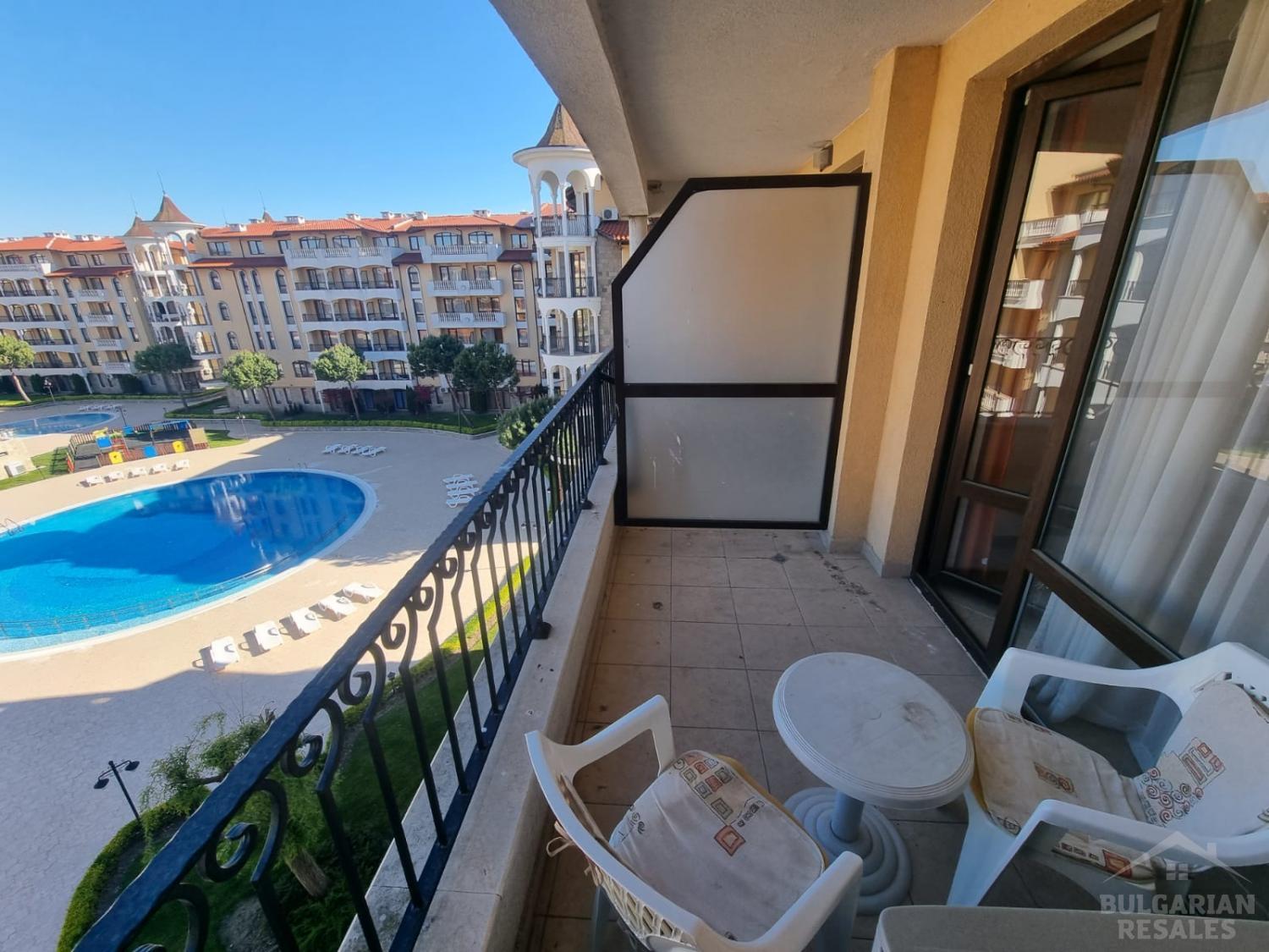 Doskonałe mieszkanie z widokiem na basen w Słonecznym Brzegu ID: 3366 - Фото3