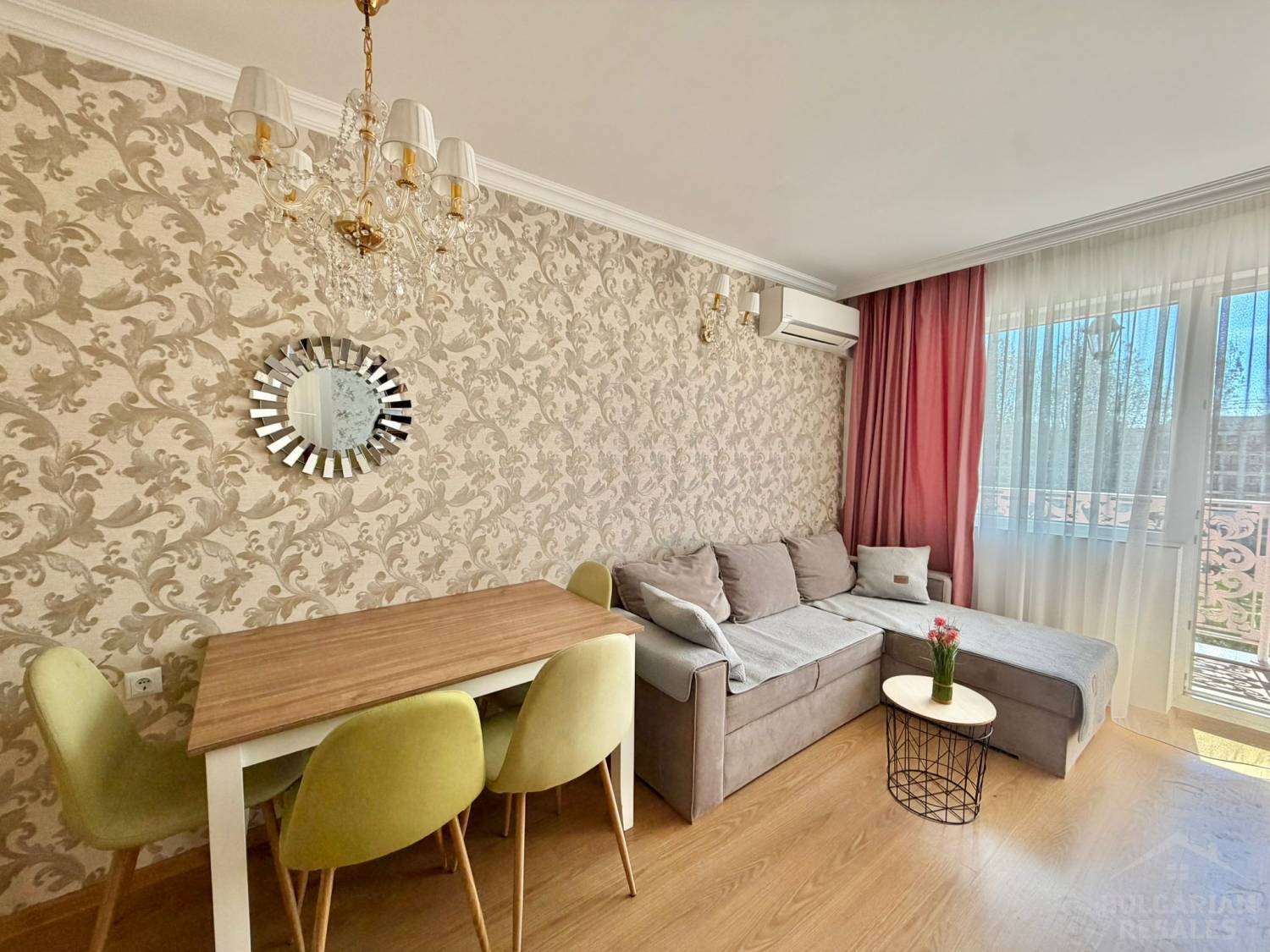 Widok na basen, 1 sypialnia, kompleks z eleganckim terenem „Sweet Homes 6” ID: 6043 - Фото7