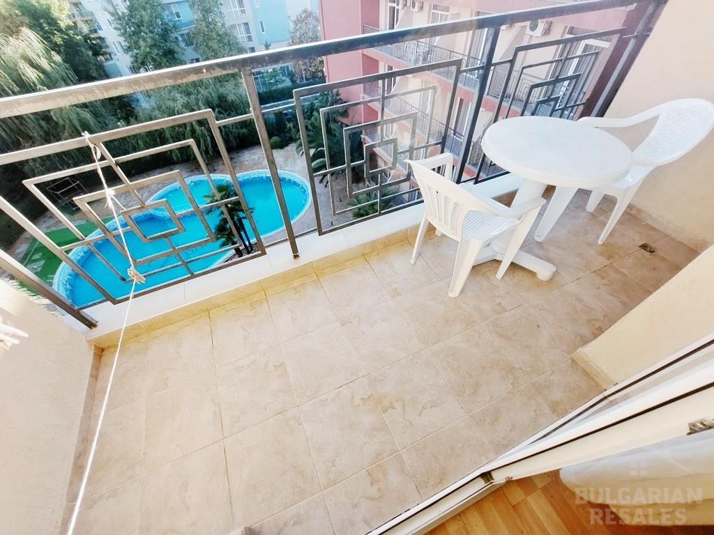 Красиво студио с изглед към басейна в прекрасен район на Слънчев бряг ID: 3778 - Снимка 10
