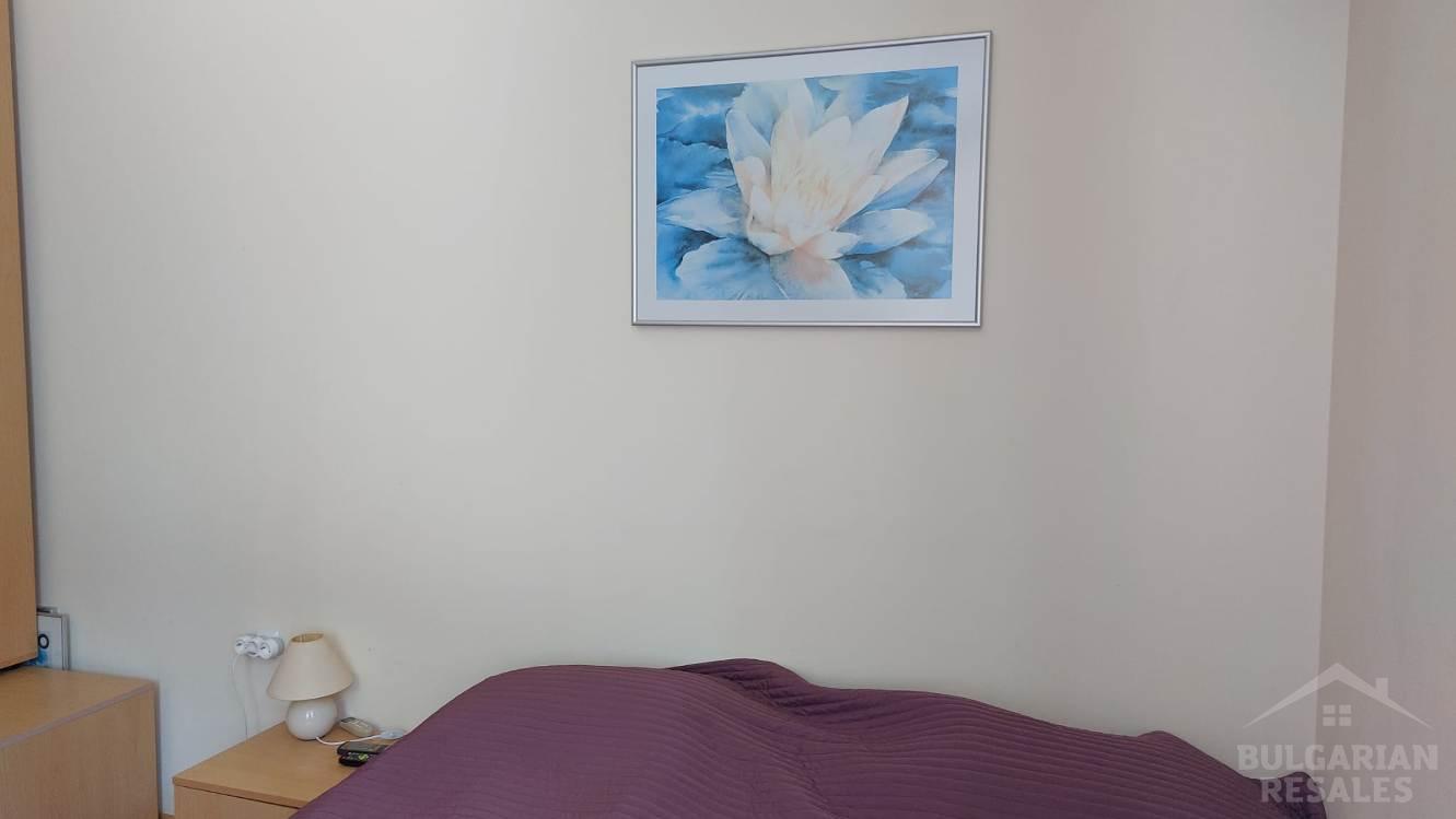 Обзаведен апартамент на партерен етаж с гледка към морето в затворен комплекс на първа линия ID: 3224 - Снимка 16