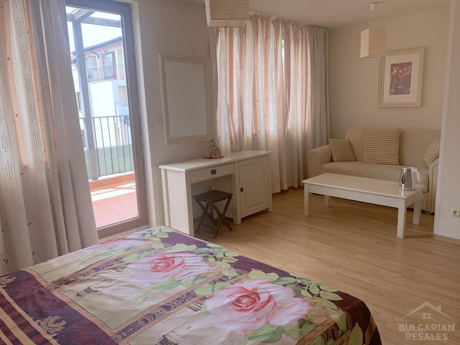 Spacious studio with a large balcony 150 meters from the beach ID: 2155 - Photo 3