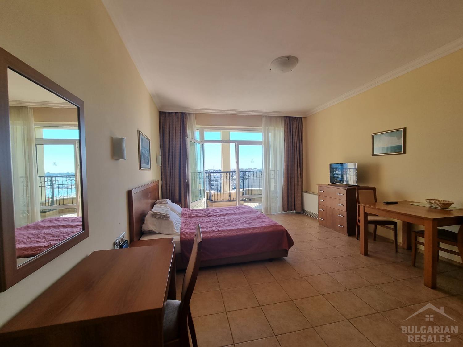 Widok na morze! Przestronne studio w Sunset Resort ID: 2039 - Фото12