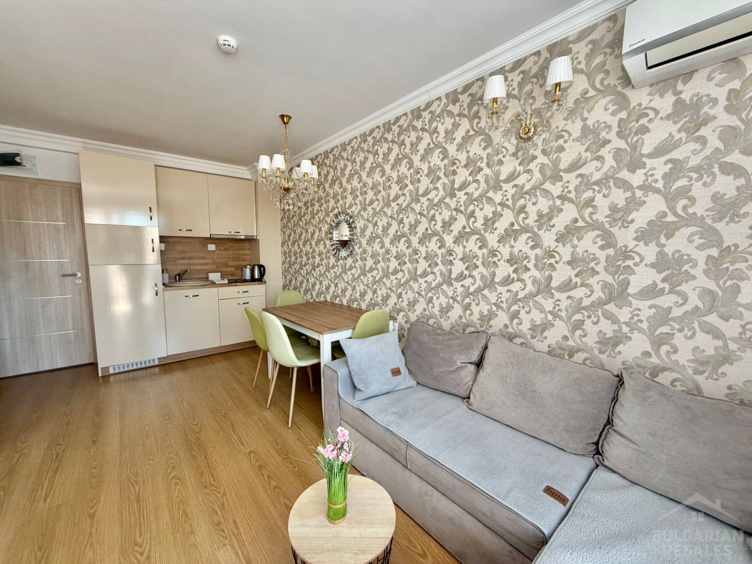 Widok na basen, 1 sypialnia, kompleks z eleganckim terenem „Sweet Homes 6” ID: 6043 - Фото8