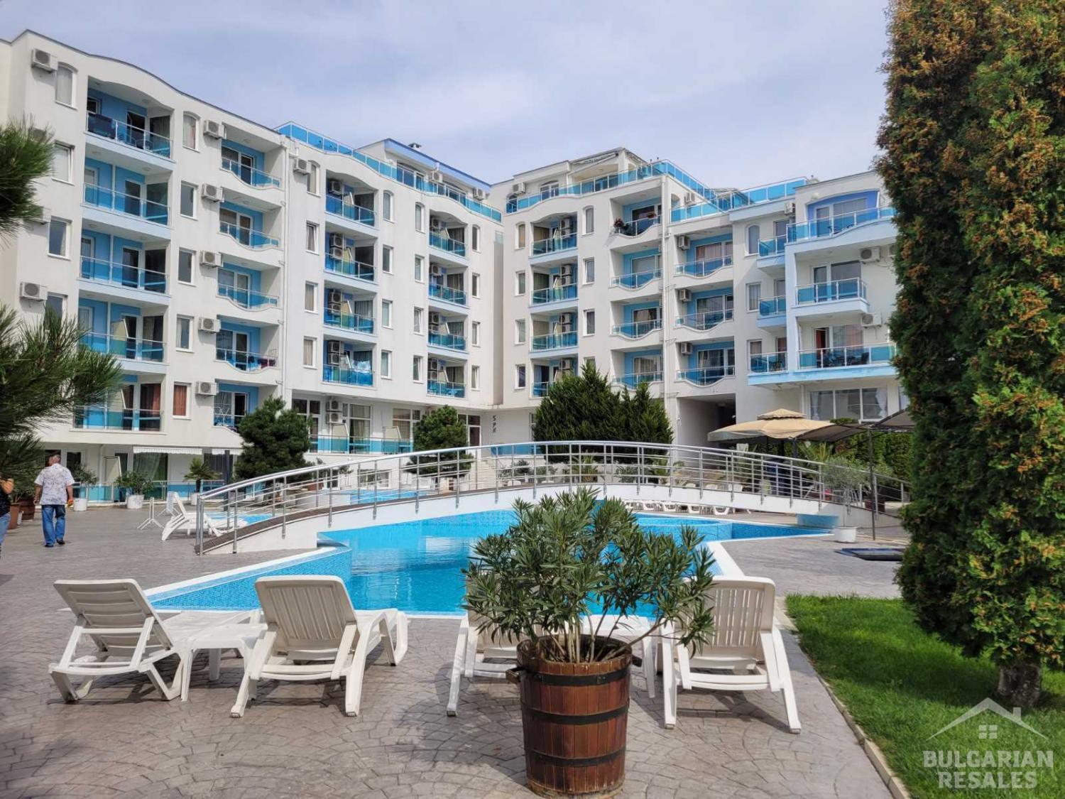 Mieszkanie w Nessebar ze wspaniałym widokiem na basen  ID: 4096 - Фото1