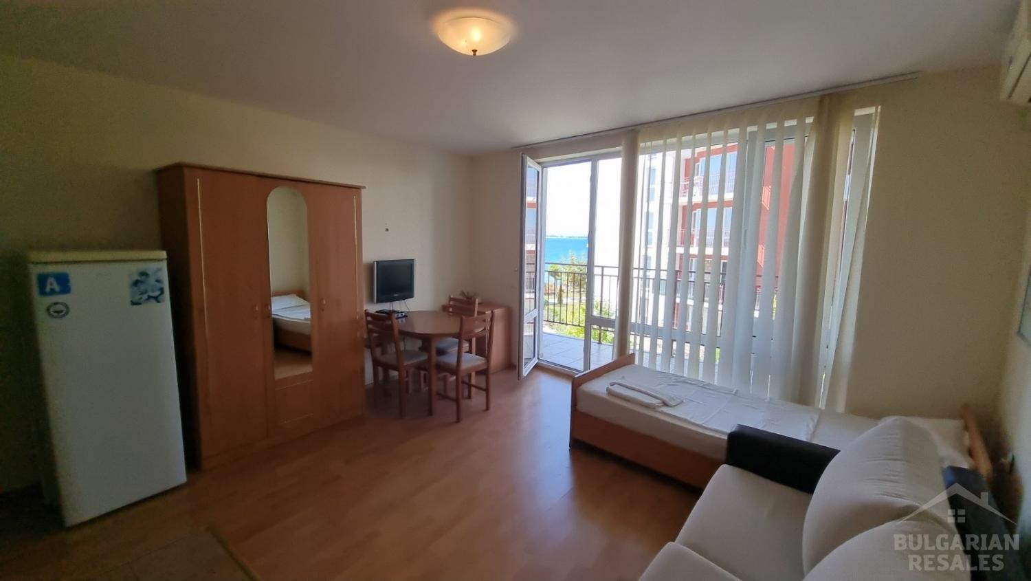 Гледка към морето! 1линия! Студио за продажба ID: 2197 - Снимка 2