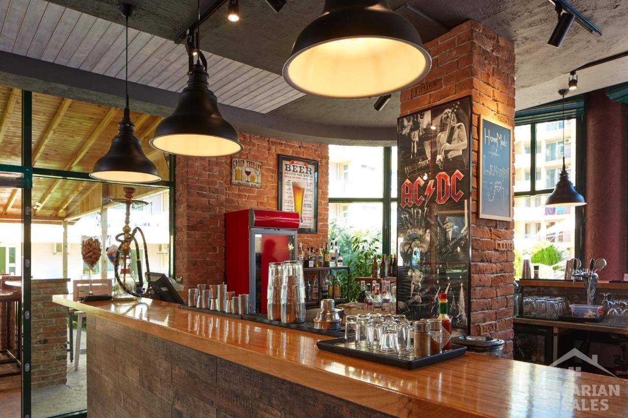 Изглед към басейна, студио за почивка в комплекс „Polo Resort“, Слънчев бряг ID: 5914 - Снимка 7