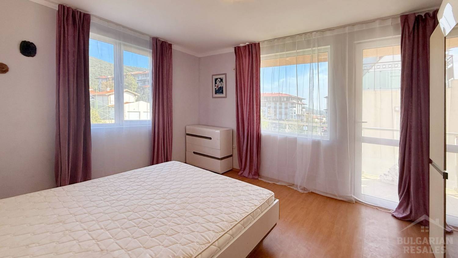 Вид на море! Апартамент с 2 спальнями и камином близко к пляжу, Свети Влас ID: 6082 - Фото 12