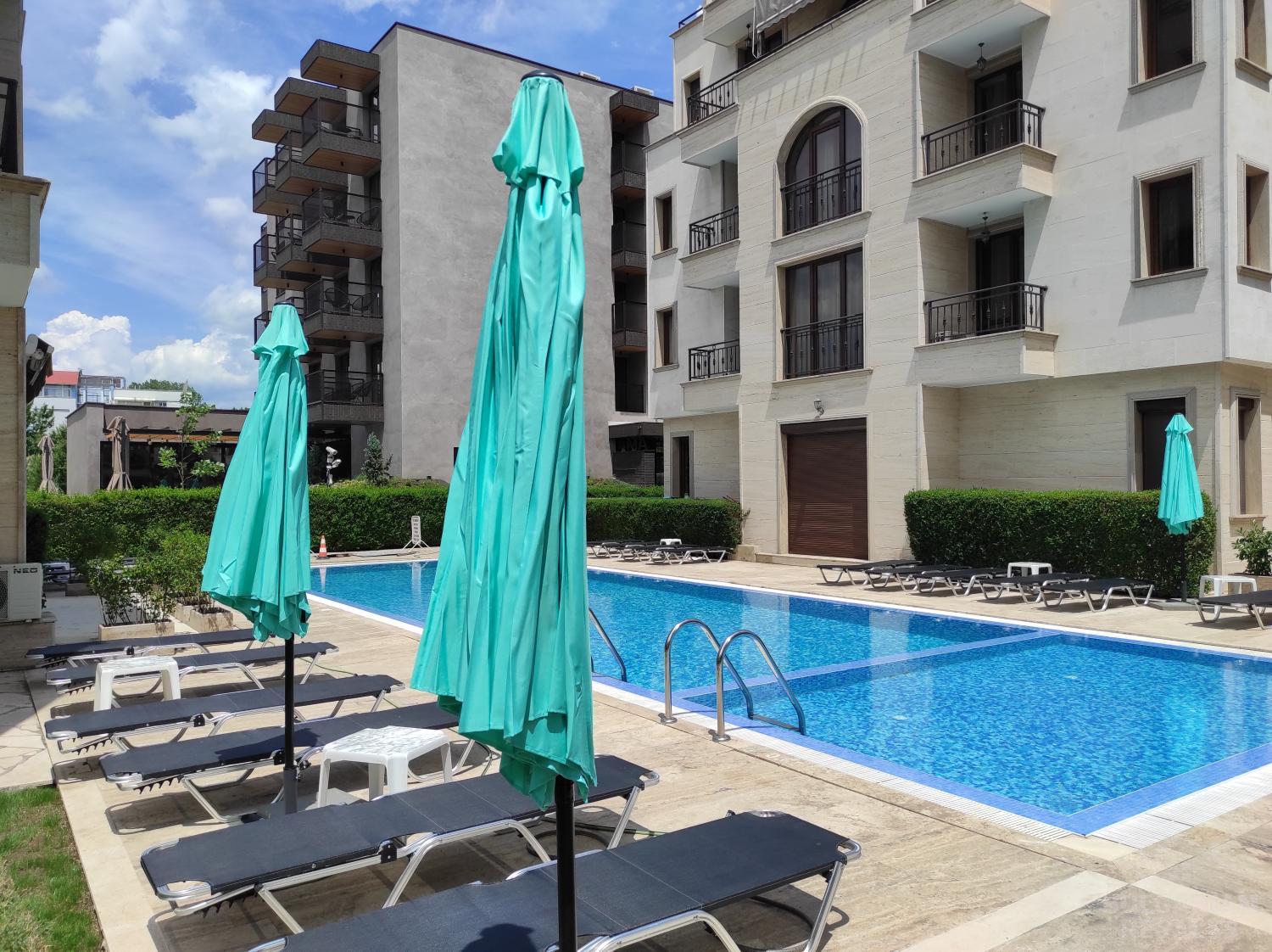 Хубаво студио с пълно обзавеждане и изглед към басейна ID: 4946 - Снимка 6