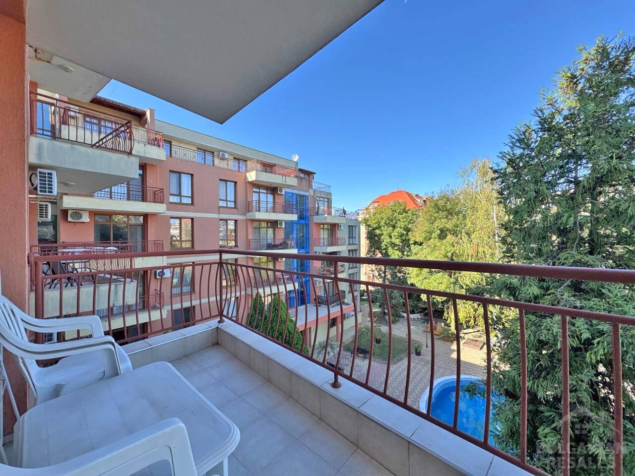 Convenient layout, two rooms, pool view, Sunny Beach ID: 6449 - Photo 10
