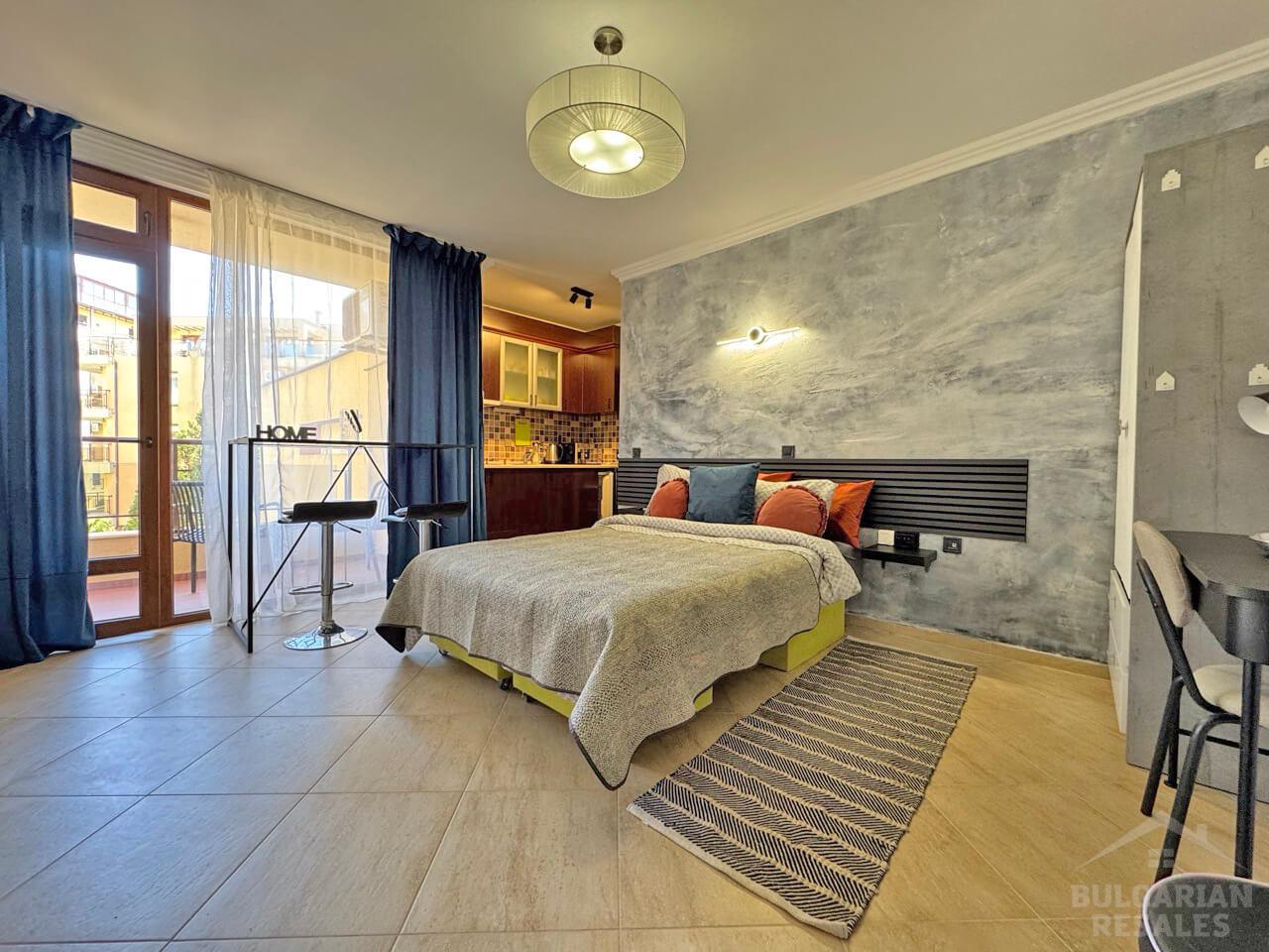 Studio z nowoczesnym wnętrzem w Sveti Vlas ID: 5654 - Фото3