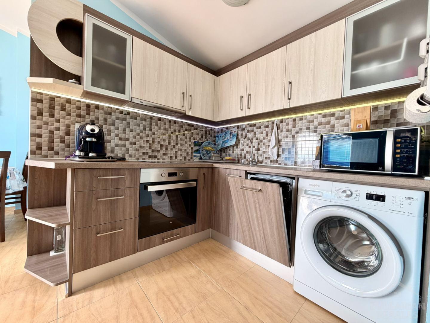 Вид на море! Апартамент с двумя спальнями в комплексе 